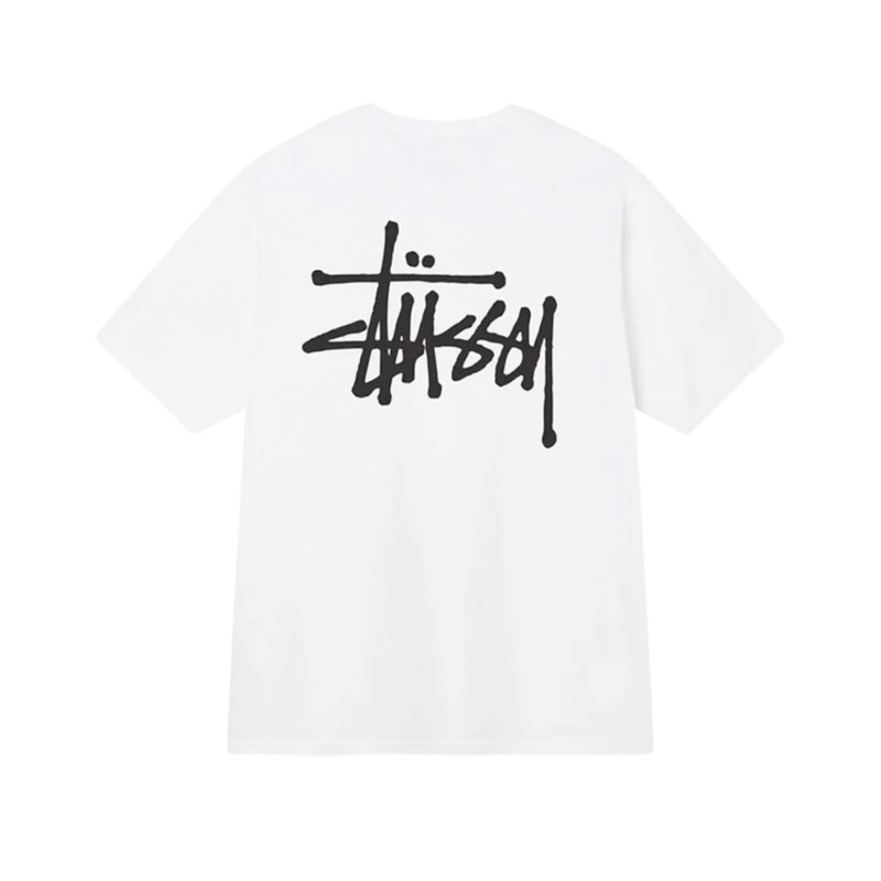 Stussy Tee White Produkt Billede